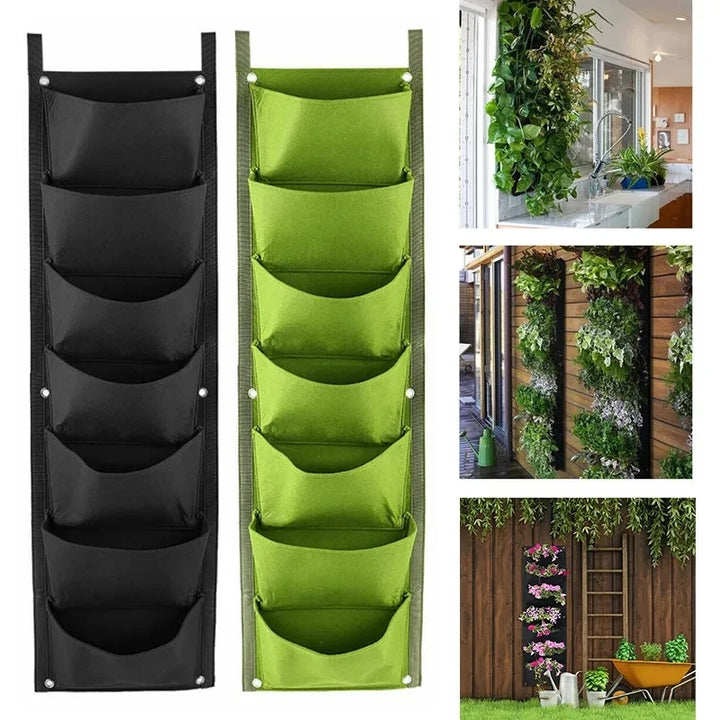 Vertical Hanging Garden Flower Pots