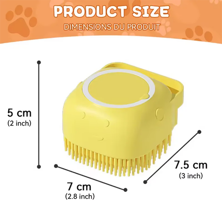 Cute Dog Bath Brush