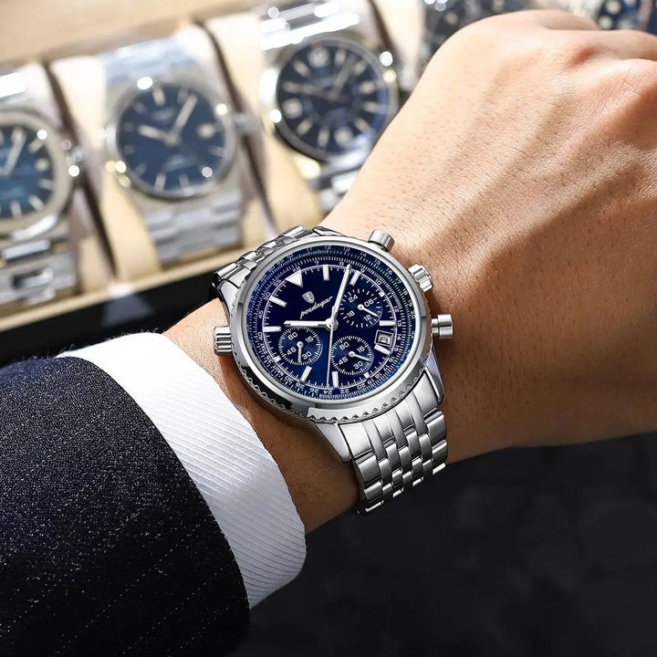 Poedagar Men Luxury Brand Watch