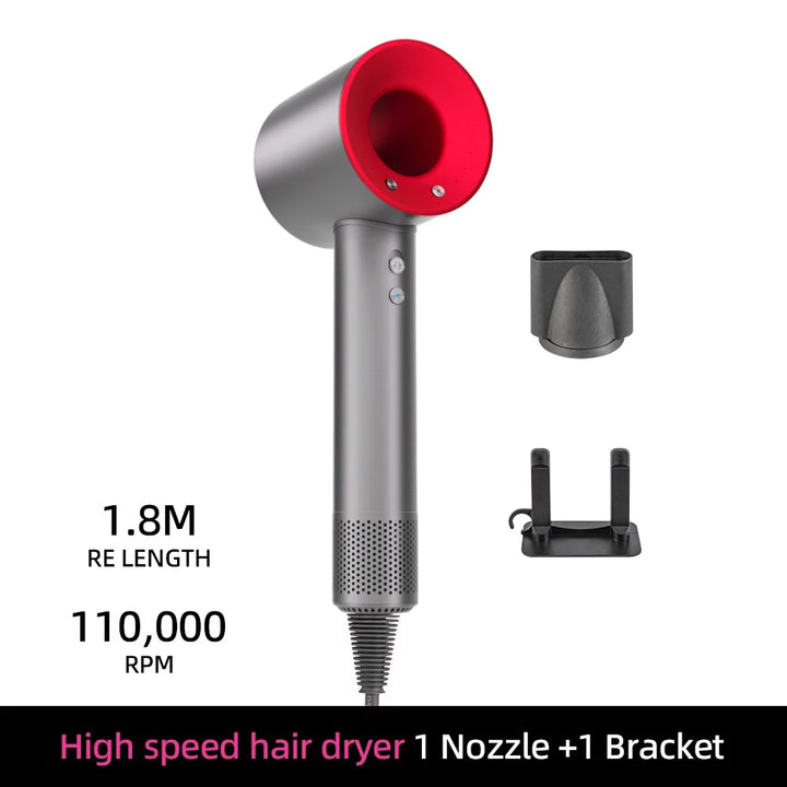 Silent Hair Dryer With Ions and High Speed