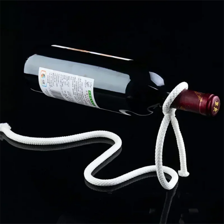 Magic Iron Chain Wine Bottle Holder